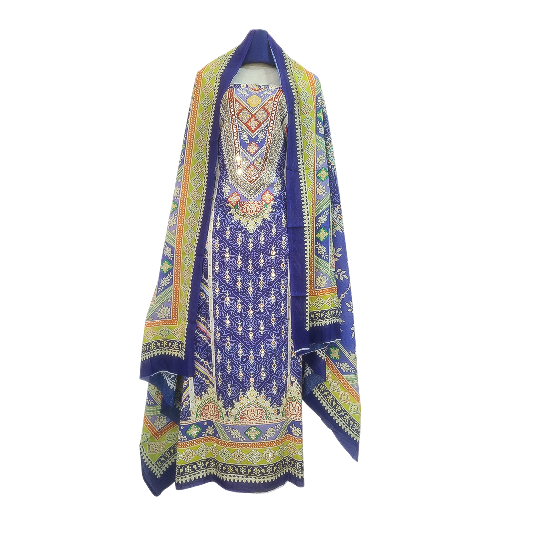 Lahori Luxury Three Piece – Elegant Festive Collection