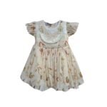 Buy Premium Organza Floral Butterfly Frock in Online BD Rupkar | Age 2.5-6 Years